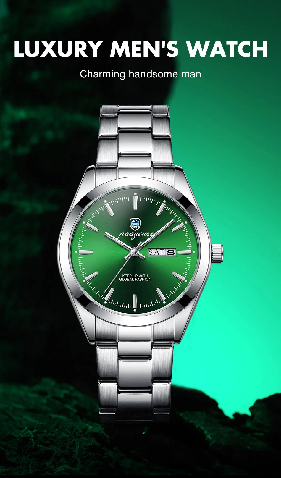 PAAZOMU Montre de luxe
