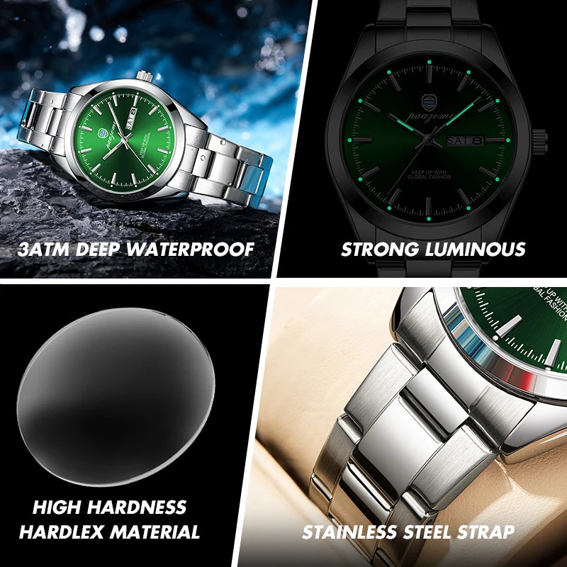 PAAZOMU Montre de luxe