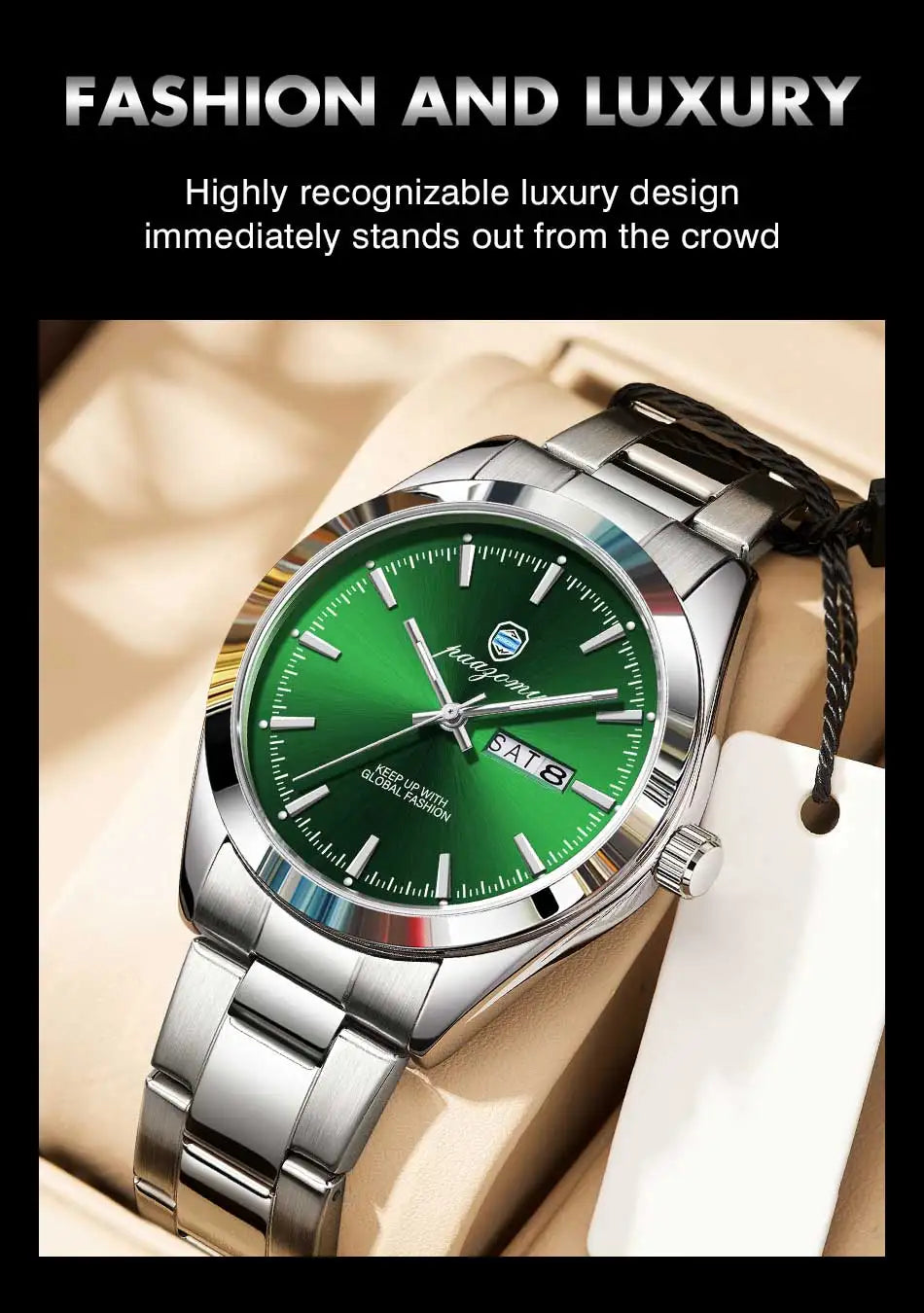 PAAZOMU Montre de luxe